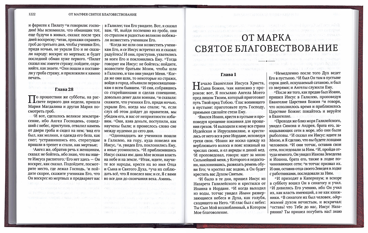 Библия на русском языке. Крупный шрифт - фото3