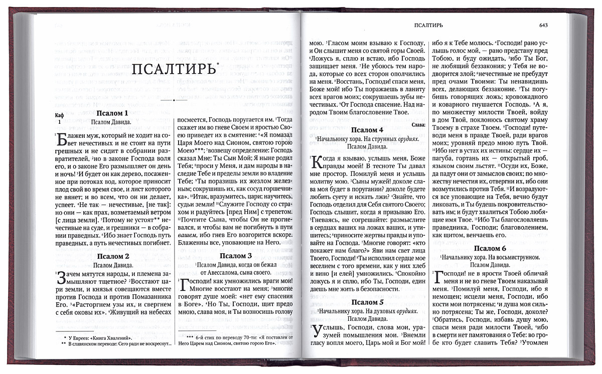 Библия на русском языке. Крупный шрифт - фото4