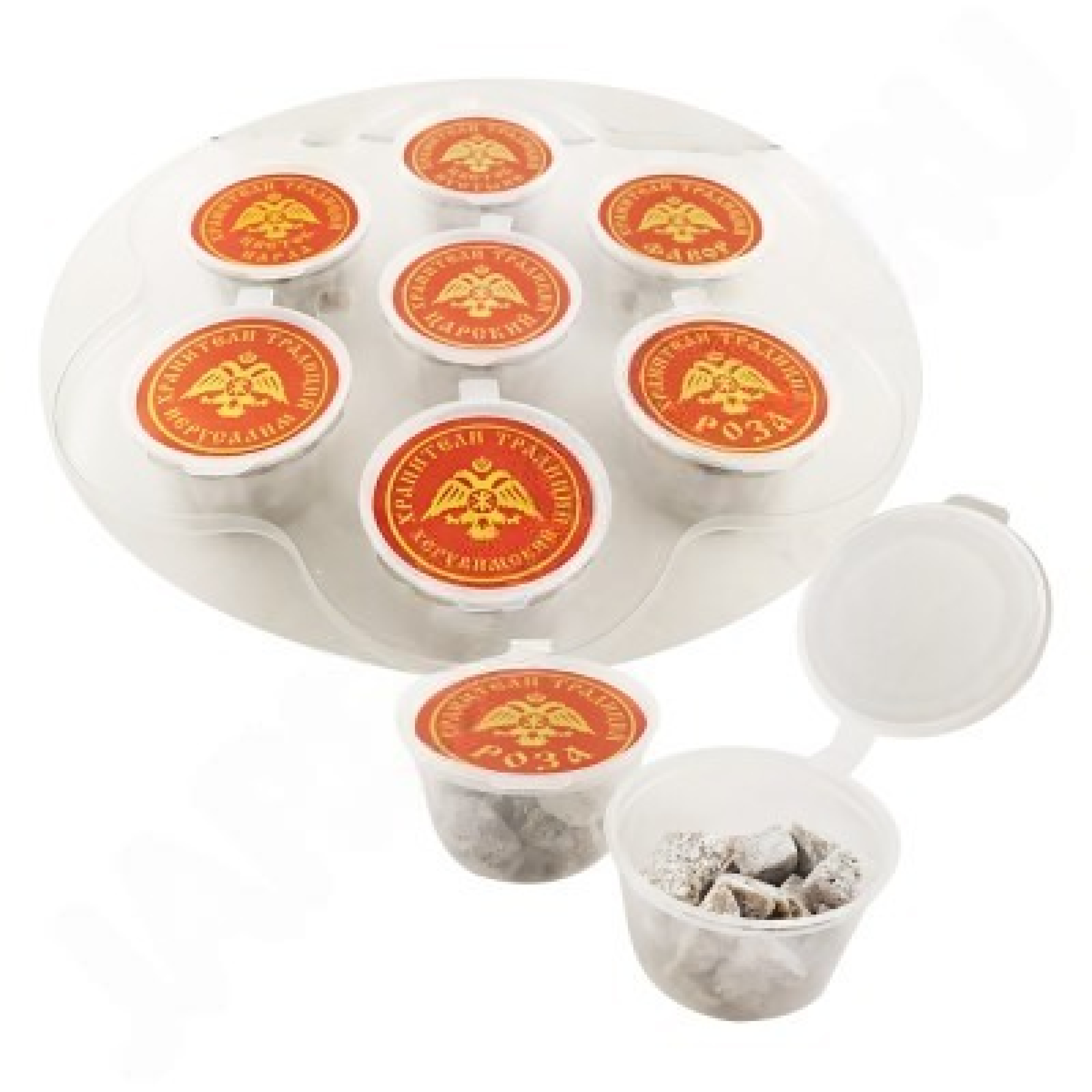 Ладан Монастырский "Ассорти" 7 шт. по 10 г - фото