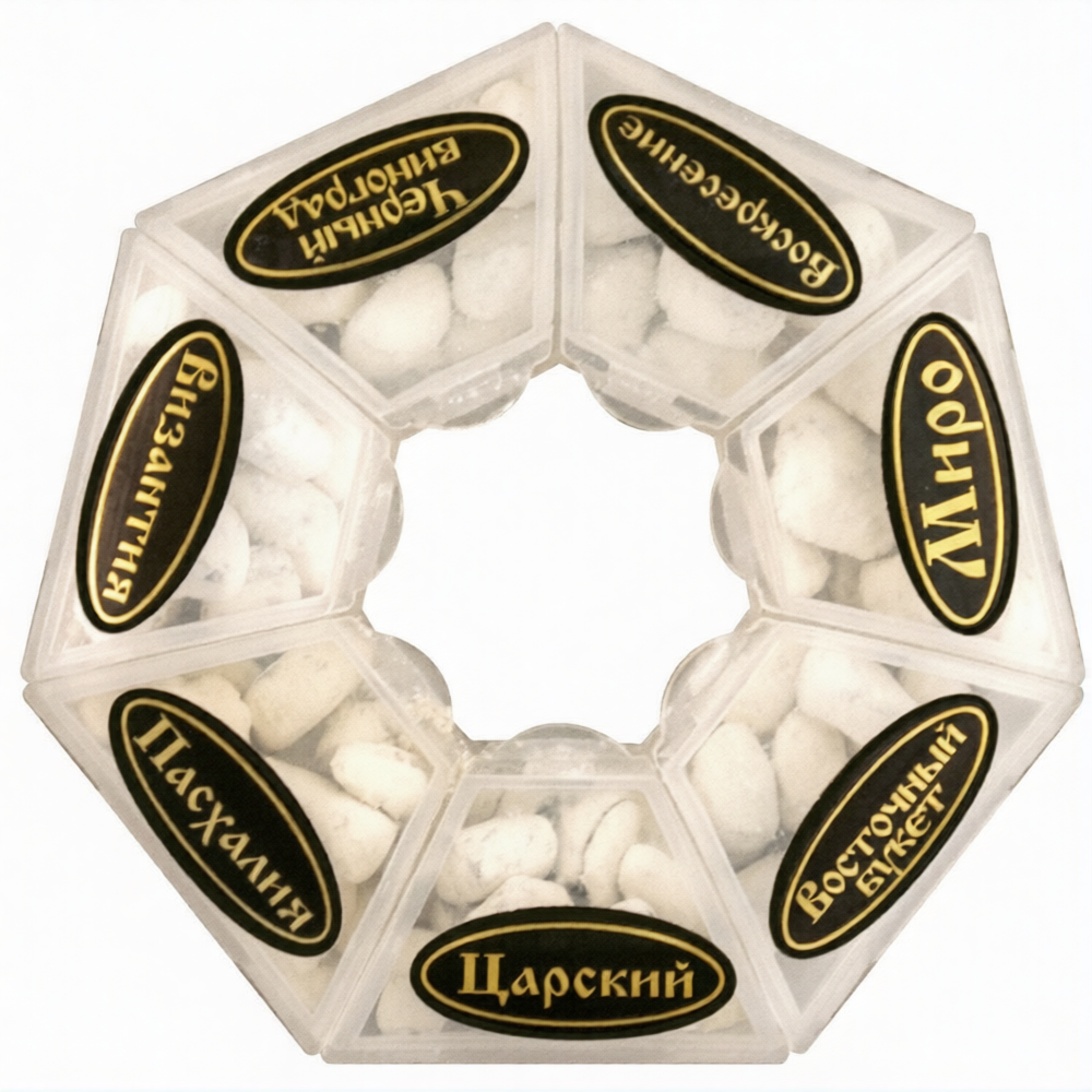 Ладан cоборный "Ассорти", мини-бокс; 32 г  - фото