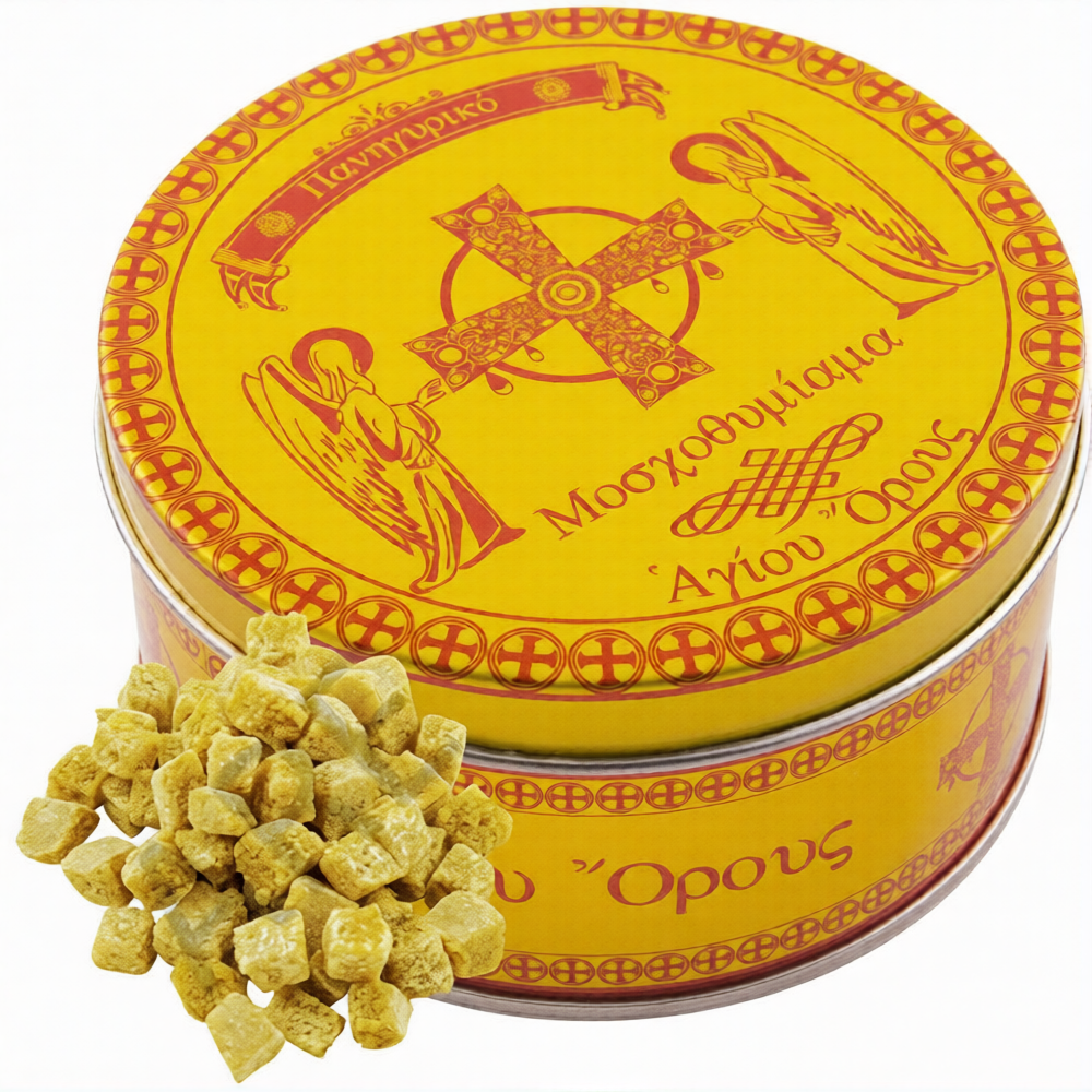 Ладан афонский "Иерусалим" железная банка 200 г - фото