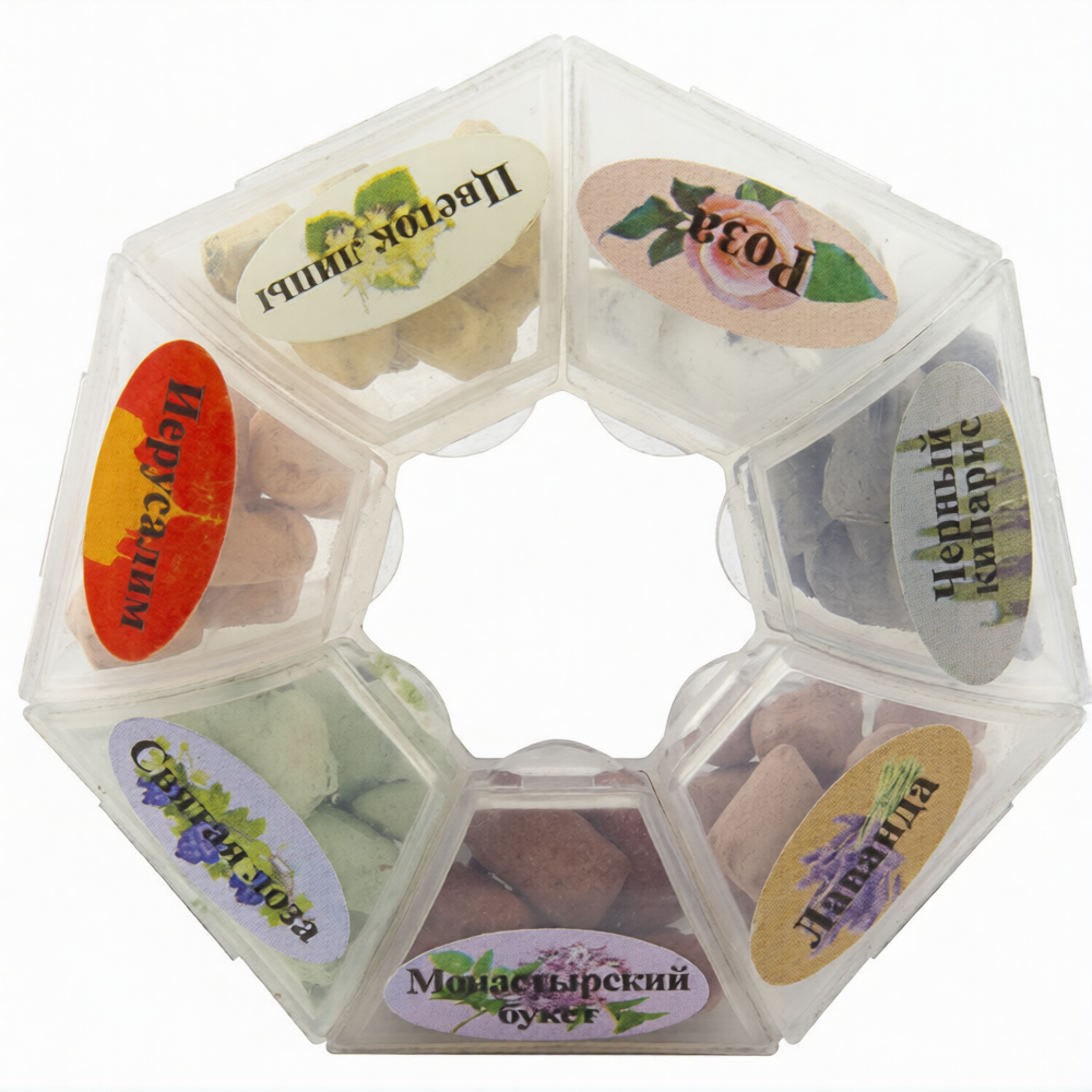 Ладан келейный "Семь Цветов", мини-бокс; 32 г - фото