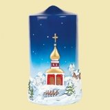Свеча «Рождественская ночь» (большая)