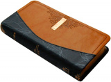 Библия 045 YTIDT Черная/светло-коричневая