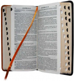 Библия 045 YTIDT Черная/светло-коричневая