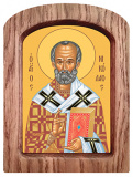 Икона Святитель Николай Чудотворец, арка малая