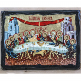 Икона «Тайная вечеря» синайская из массива ольхи