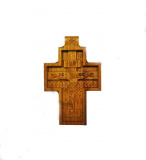 Крест настенный деревянный КДН-004