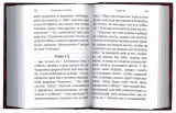 Святое Евангелие на русском языке с зачалами, с закладкой. Карм. формат