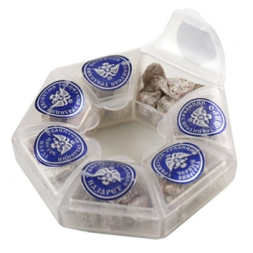 Ладан архиерейский "Ассорти" мини-бокс 32г - фото