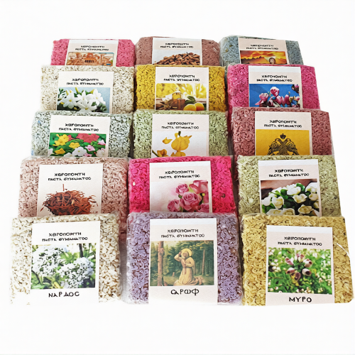 Ладан греческий цветной мягкий в пластинах 12г в ассортимете - фото