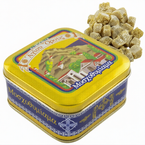 Ладан афонский "Святая Ночь" железная банка 70 г - фото