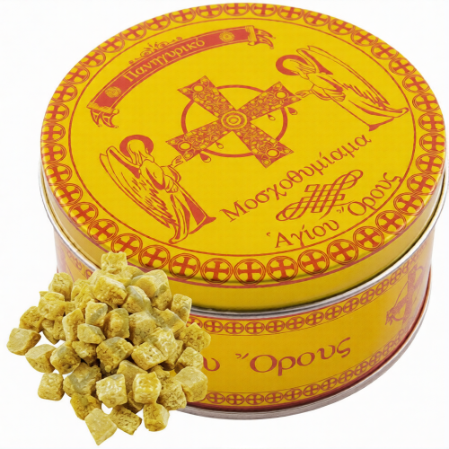 Ладан афонский "Иерусалим" железная банка 200 г - фото
