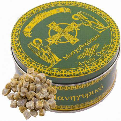 Ладан афонский "Афонский Букет" железная банка 200 г - фото