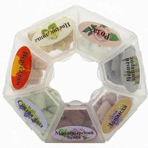 Ладан келейный "Семь Цветов", мини-бокс; 32 г - фото