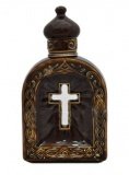 Бутылка Св.Вода "Крест"коричневый