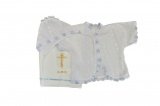 Набор крестильный (рубашка, полотенце) - фото